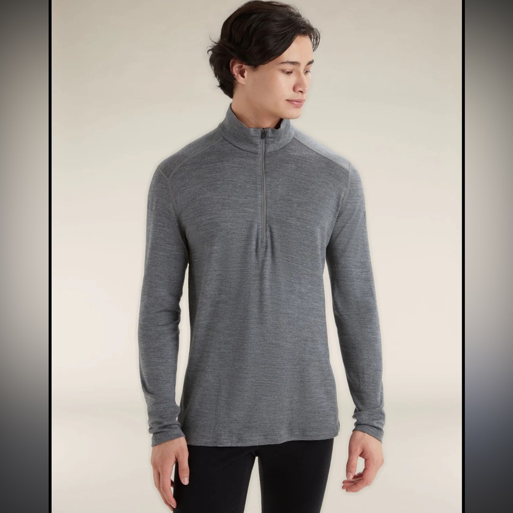 ICEBREAKER M's Merino 260 Tech TS Half Zip size L